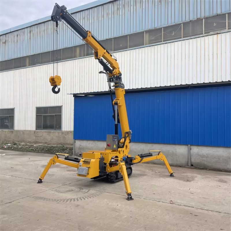 Kompaktowy Mini Dźwig Pająk Hy – Heavy Equipment Lift recenzja i cena