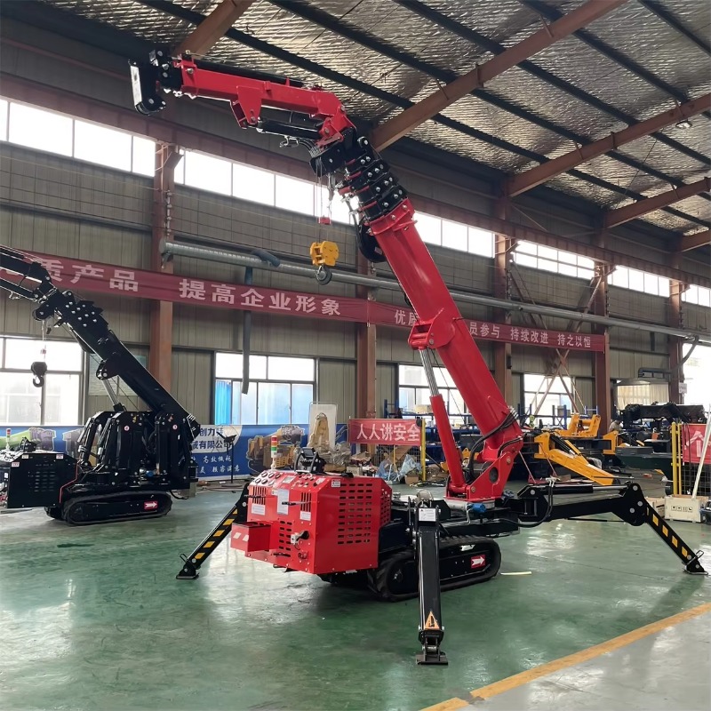 Kompaktowy Mini Dźwig Pająk Hy – Heavy Equipment Lift recenzja i cena